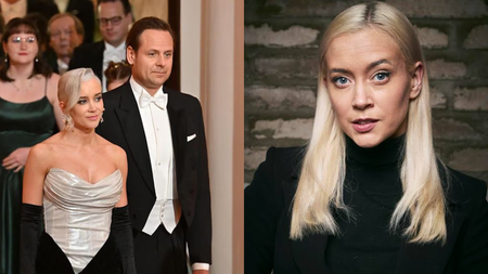 Sofia Virta ja hänen entinen puolisonsa Atte Ailio yhdessä