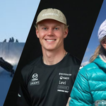 Eduard Hallberg vanhempiensa Thomas Hallbergin ja Janina Nerdrumin kanssa